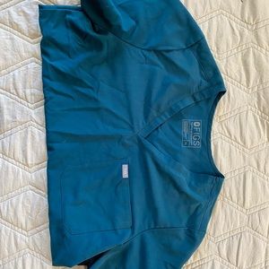 FIGS CARRIBEAN BLUE 2xl caterina top